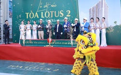 Cất nóc và khai trương căn hộ mẫu tòa Lotus 2 tại Bắc Giang
