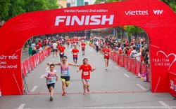 Gần 2.500 chân chạy tham dự giải chạy từ thiện Viettel Fastest 
