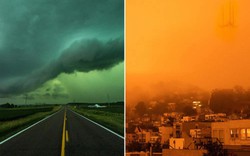 Những bức ảnh siêu thực khiến các nhà khoa học lo ngại biến đổi khí hậu đang thay đổi màu sắc bầu trời