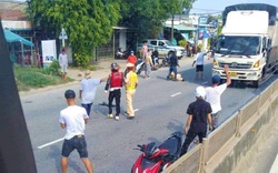 Bị yêu cầu dừng xe, thanh niên tông cảnh sát giao thông bị thương