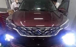 Suzuki Ertiga Hybrid lộ ảnh thực tế tại VN: Giá dự kiến từ 518,6 triệu đồng, ngày ra mắt không còn xa