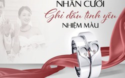 Trang sức cưới ghi dấu hành trình yêu màu nhiệm