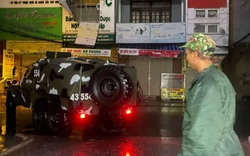 Điều xe tăng thiết giáp đưa sản phụ Đà Nẵng vượt bão đi sinh 