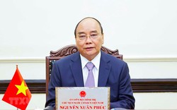 Chủ tịch nước Nguyễn Xuân Phúc hội kiến Nhà vua Nhật Bản