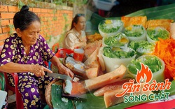 Bánh ướt cuốn tôm chua - mỹ vị cung đình Huế 