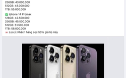 Cẩn trọng với việc đặt cọc iPhone 14 xách tay