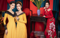 Cẩm Đan, Bé Quyên khoe sắc vóc với áo dài của kèo nhà cái 5 kèo nhà cái 5