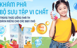 Khám phá bộ sưu tập vi chất trong nước uống sữa trái cây nhà TH dành riêng cho các bạn nhỏ