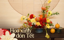 Có kiểu cắm hoa không cần bình mà lại đẹp xuất sắc, đảm bảo khách đến nhà ai cũng khen