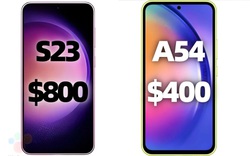 Samsung Galaxy A54: Giá rẻ và đáng mua hơn Galaxy S23?