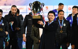 Chùm ảnh: Hà Nội FC đăng quang Siêu Cúp Quốc gia 2022, thống trị giải quốc nội 