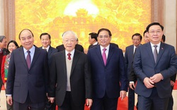 Tổng Bí thư Nguyễn Phú Trọng dự Hội nghị Chính phủ với các địa phương