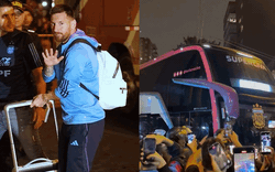 Khoảng khắc choáng ngợp: Hàng nghìn fan phủ kín các con phố giữa đêm, nồng nhiệt chào đón sự xuất hiện của Messi