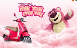 Gấu Dâu Disney Lotso hợp tác Yadea ra mắt sản phẩm xe máy điện chính hãng tại Việt Nam