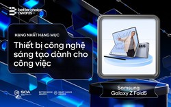 Vượt qua cả laptop và máy tính bảng, Samsung Galaxy Z Fold5 đạt hạng nhất hạng mục Thiết bị công nghệ sáng tạo cho công việc