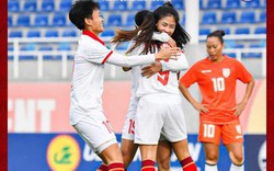 Tuyển nữ Việt Nam giành chiến thắng thuyết phục trước tuyển nữ Ấn Độ