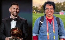 Nhà báo Trương Anh Ngọc bầu cho Messi, tiết lộ lý do trở thành 'gã may mắn' khi bầu Quả bóng Vàng