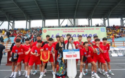 Sôi động ngày khai mạc giải bóng đá học sinh THPT Hà Nội - An ninh Thủ đô lần thứ XXII năm 2023 cup Number 1 Active  