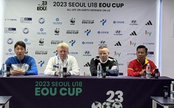 HLV Hoàng Anh Tuấn hy vọng U18 Việt Nam sẽ tạo bất ngờ tại giải giao hữu quốc tế U18 Seoul Eou Cup 2023