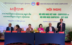 Đẩy mạnh tình đoàn kết hữu nghị và hợp tác nhân dân giữa Việt Nam và Campuchia