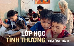 Ông bà giáo già chống gậy đến lớp, gieo chữ cho những trẻ nghèo ở TP.HCM: 