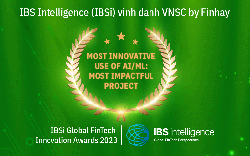VNSC by Finhay nhận giải thưởng công nghệ toàn cầu IBSi về ứng dụng AI/ML sáng tạo