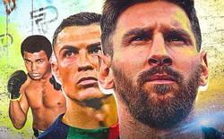 10 VĐV thể thao vĩ đại nhất mọi thời do fan bình chọn: Messi đứng đầu, vượt mặt Ronaldo