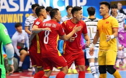 Đội tuyển Việt Nam cùng bảng với chủ nhà Thái Lan tại VCK giải Futsal châu Á 2024
