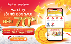 Quẩy tiệc sale lễ hội, đón liên hoàn deal đỉnh từ Vietjet SkyJoy