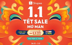 Shopee “chơi lớn” sale trọn tháng, trợ lực người dùng sắm sửa đón Tết
