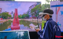 Du học sinh nước ngoài thích thú trải nghiệm khám phá “địa chỉ đỏ” bằng thực tế ảo VR360