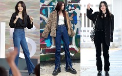 Phong cách diện quần jeans của Han So Hee: Phối đồ dịu dàng hay cá tính cũng đều đẹp xuất sắc