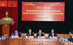 Đảng bộ Khối các cơ quan Trung ương: Vận dụng phong cách dân vận của Chủ tịch Hồ Chí Minh 
