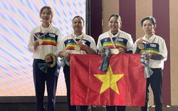 Lãnh đạo tỉnh Bình Dương đến thăm và chúc mừng VĐV đạt Huy chương vàng Giải vô địch Bi sắt Thế giới năm 2023