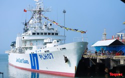 Hình ảnh tàu bảo vệ bờ biển Nhật Bản đến Đà Nẵng