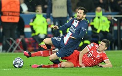 Messi khiến hậu vệ Bayern ăn thẻ đỏ