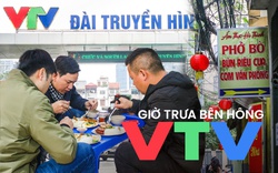 Hai con ngõ giờ trưa tấp nập ở gần Đài Truyền hình Việt Nam, đi ăn trưa khả năng gặp người nổi tiếng rất cao