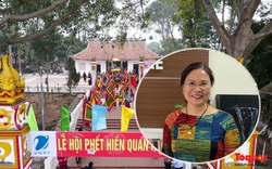 PGS.TS Phạm Lan Oanh: Công tác quản lý lễ hội năm 2023 chu đáo, bài bản, thể hiện trách nhiệm cao