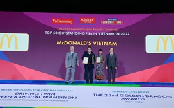 McDonald’s Việt Nam nhận giải Rồng Vàng lần thứ 5