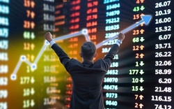 Cổ phiếu chứng khoán bứt phá, VN-Index tăng hơn 5 điểm