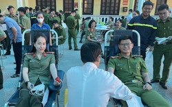 Hơn 260 chiến sĩ Công an Thừa Thiên Huế tham gia hiến máu nhân đạo