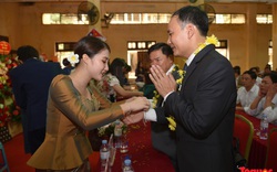 Tết Bunpimay thắm tình hữu nghị Việt Nam - Lào ở Trường T78