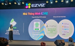 EZVIZ ra mắt loạt sản phẩm mới: Camera giám sát tích hợp 4G, Robot hút bụi tự động, cây lau nhà thông minh cùng nhiều thiết bị quản lý Smarthome khác