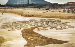 Truyền cảm hứng lan tỏa từ những tác phẩm nghệ thuật trên cát biển ở UAE