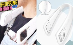 Chợ mạng xuất hiện quạt đeo cổ tích hợp loa bluetooth, giá hơn nửa triệu