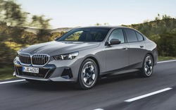 BMW 5-Series 2024 ra mắt: Dài hơn 5m, thiết kế ngày càng như xe Hàn