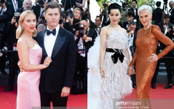 Thảm đỏ Cannes 2023 ngày 8: Phạm Băng Băng lộng lẫy nhưng lộ khuyết điểm bên mẹ tỷ phú Elon Musk, “goá phụ đen” Scarlett Johansson ôm chồng tình tứ