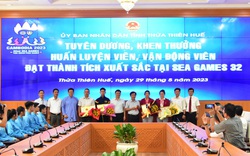 Thừa Thiên Huế: Khen thưởng các VĐV đạt thành tích xuất sắc tại SEA Games 32