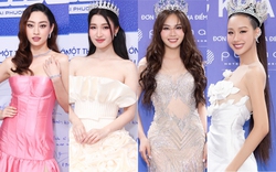 Thảm đỏ Hoa hậu Thế giới Việt Nam: Mai Phương - Phương Nhi cùng dàn hậu đọ sắc nét căng, 59 thí sinh lần đầu lộ diện