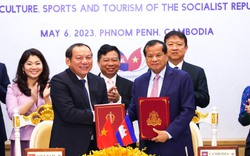 Ký Bản ghi nhớ giữa Bộ VHTTDL Việt Nam và Bộ Du lịch  Campuchia 